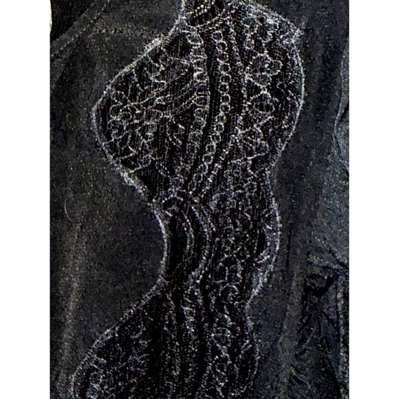 IRO Zestful Lace Inset Black Mini Dress Size 34 XS - Picture 8 of 16